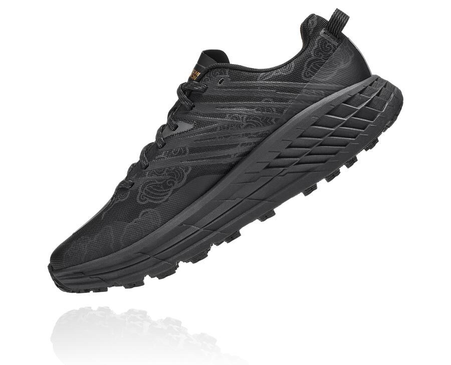 Hoka One One Spor Ayakkabı Erkek Siyah/Altın - Speedgoat 4 Cny - EF2048973